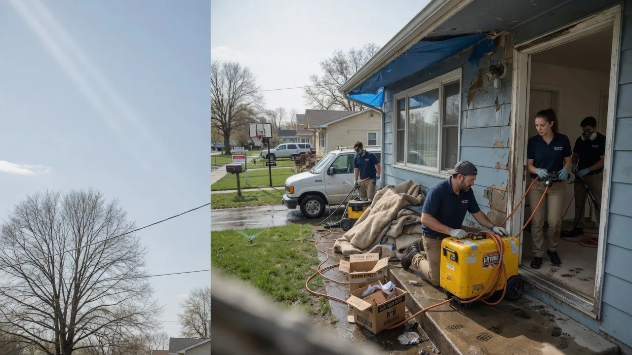 Basement Flood Cleanup in Munday, TX near me